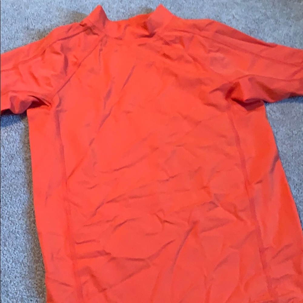 Lands End short sleeve swim shirt size 8